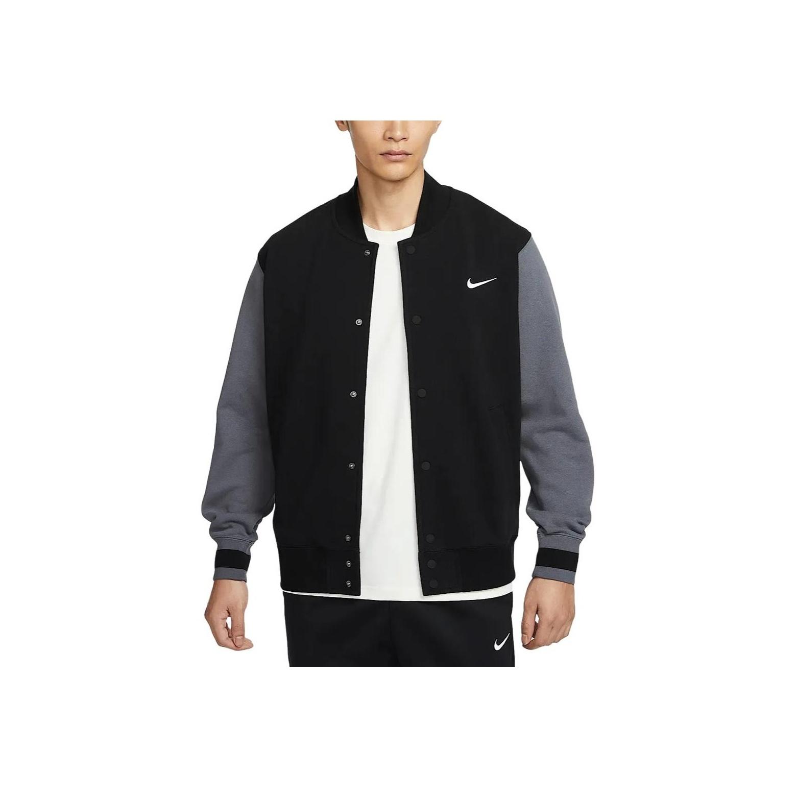 Мужская повседневная удобная мягкая модная куртка Nike Темно-серая IB8766-021 S