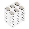 Uxcell 48-Piece Drum Damper Gel Pads, Silicone Mute Pads, Drum Silencers, Moon Gel, Coffee Color, 30x25x3mm, for Drum Cymbal Tone Control