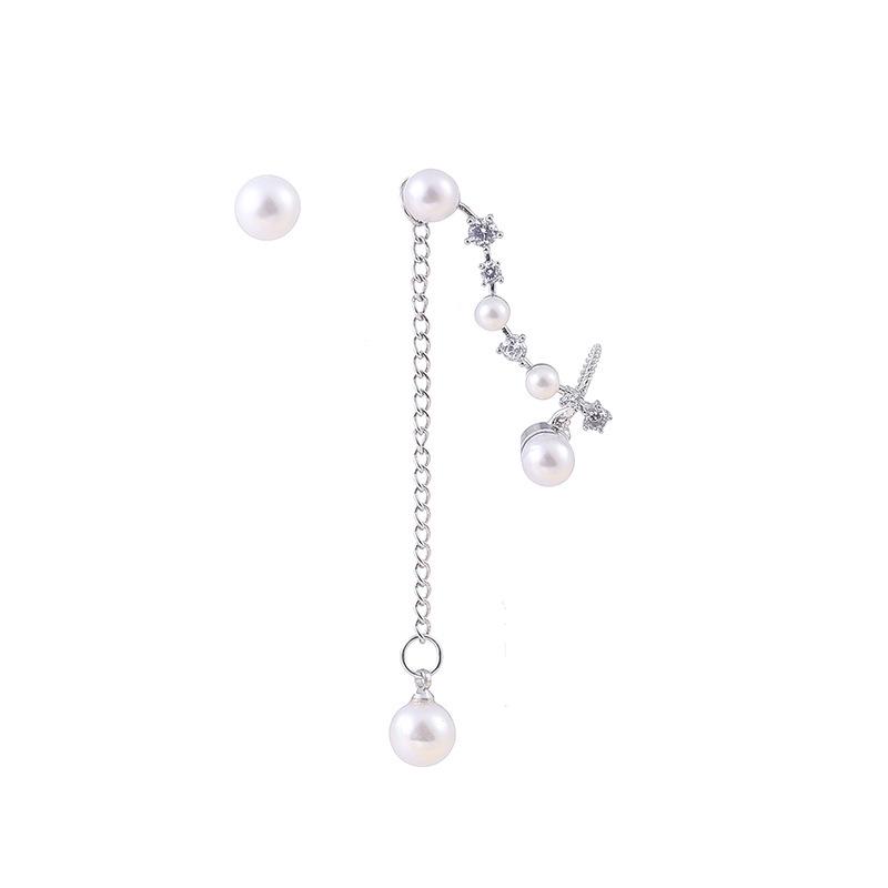 Korean Style Pearl Ear Clip - Elegant and Trendy Pearl Earrings