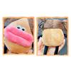 Cartoon Keychain Funny Fried Hair Potato-Man Plush Toy Big Eyes Sausage Mouth Potato Doll Plush Pendant Soft Cartoon Doll Plushie