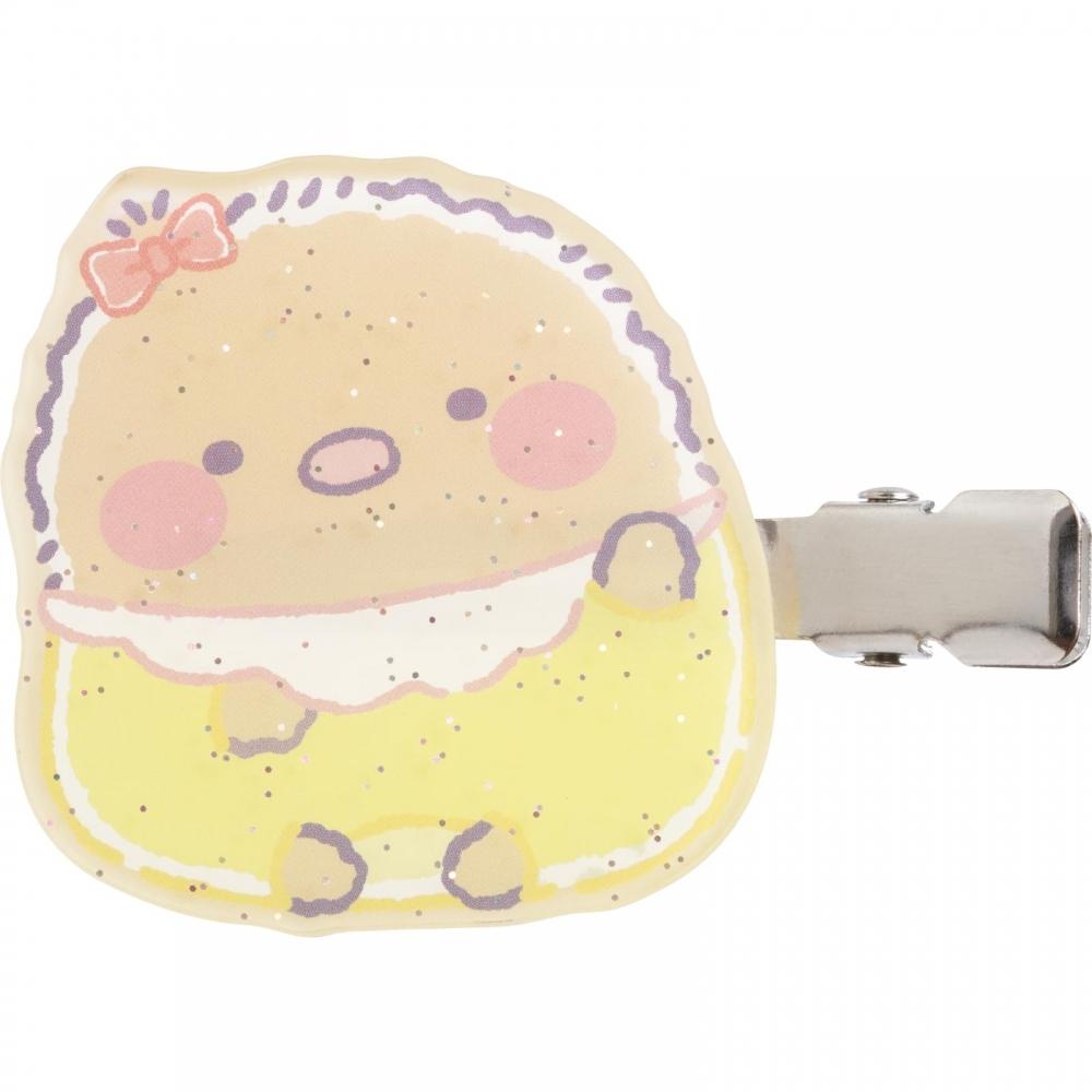 Presilha de cabelo San-X Sumikko Gurashi Tonkatsu e cauda frita de camarão FE37505