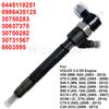 0445110251 30637375 30731567 30750282 30750283 New Diesel Fuel Injector Assy For VOLVO S60 S40 V70 XC70 XC90 C70 2.4 D3 / D5