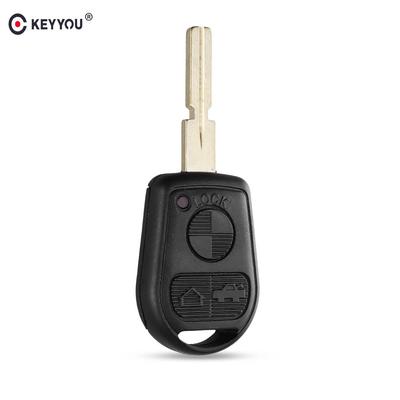 3 Buttons Remote Key Shell Case Fit For BMW E31 E32 E34 E36 E38 E39 E46 Z3 Z4 Uncut Key Blade