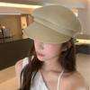 New Summer Casual Sun Protection Bere Baseball Cap Korean Version Straw Woven Wrinkled Newspaper Baby Hat Women's Star Anise Hat Trend