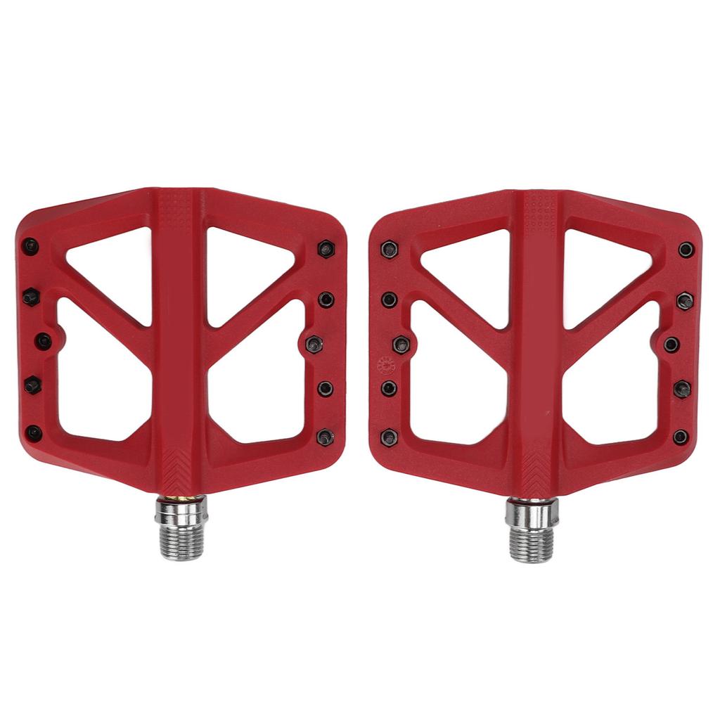 2Pcs Bike Pedals Good Airtightness Sufficient Width Good Grip Anti Slip Studs Pedals for Mountain Bike