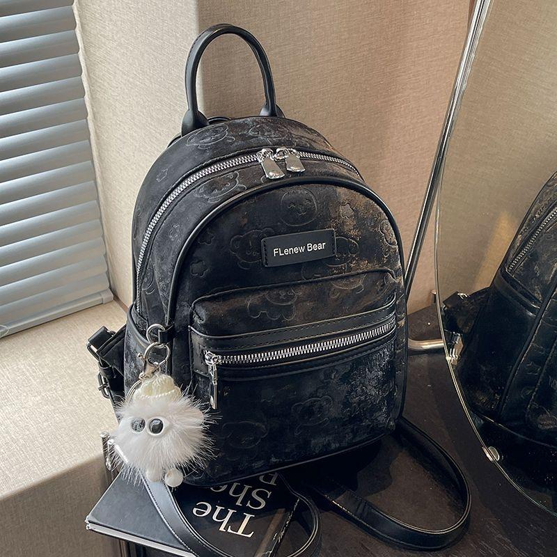 Fashion Internet Celebrity Travel Small Bag Women's New Foreign Style Versatile Student Large Capacity Work Out Backpack