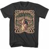 Janis Joplin Nouveau Style Smoke Adult T-Shirt