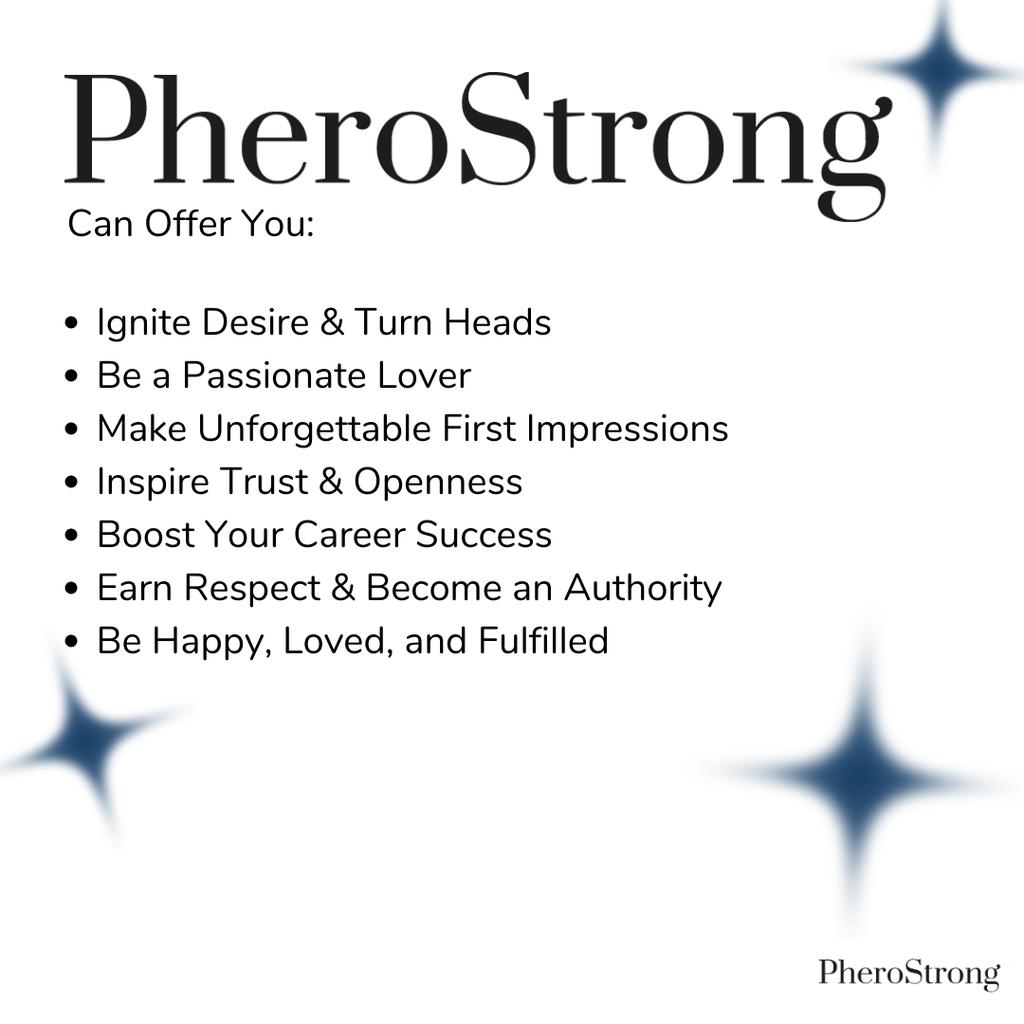 PheroStrong Pheromone Popularity for Men Perfume with Pheromones for Men To Excite Women