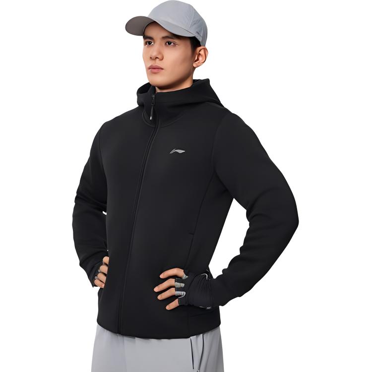 Li Ning Fitness Series Sweatshirt Men's Black AWDU127-1