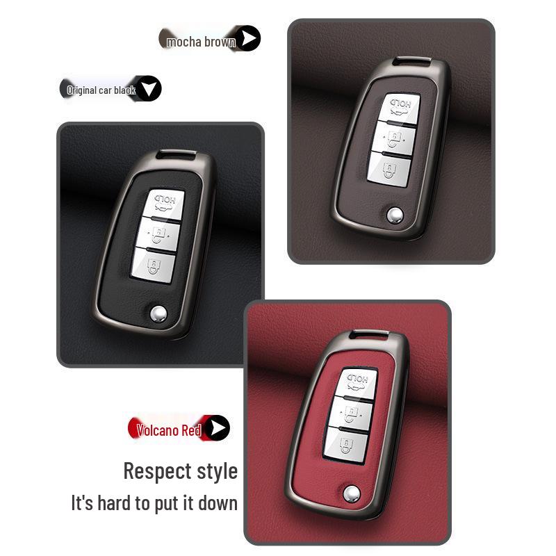 Nissan Key Covers: Fits Sylphy, Teana, Qashqai, X-Trail (14th Gen), Classic Tiida, Kicks, Murano