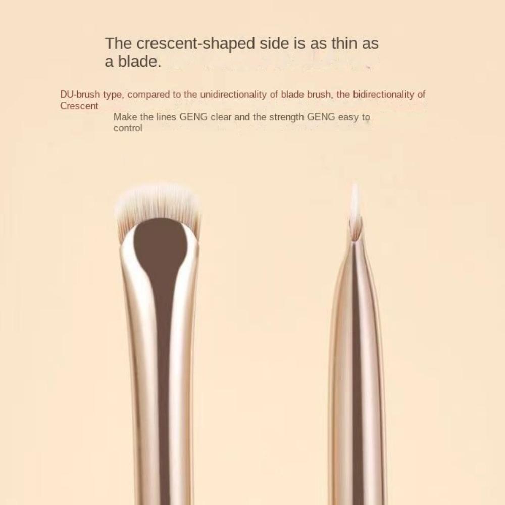 New Curved Makeup Brush Thin Small Make Up Brushes Sharp Eye Liner Eyelid Cosmetic Brush Eye Cosmetic Tools