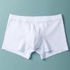 Boxer da Uomo Traspiranti in Cotone - Tinta Unita, Vestibilità Ampia alla Moda, Stile Coreano