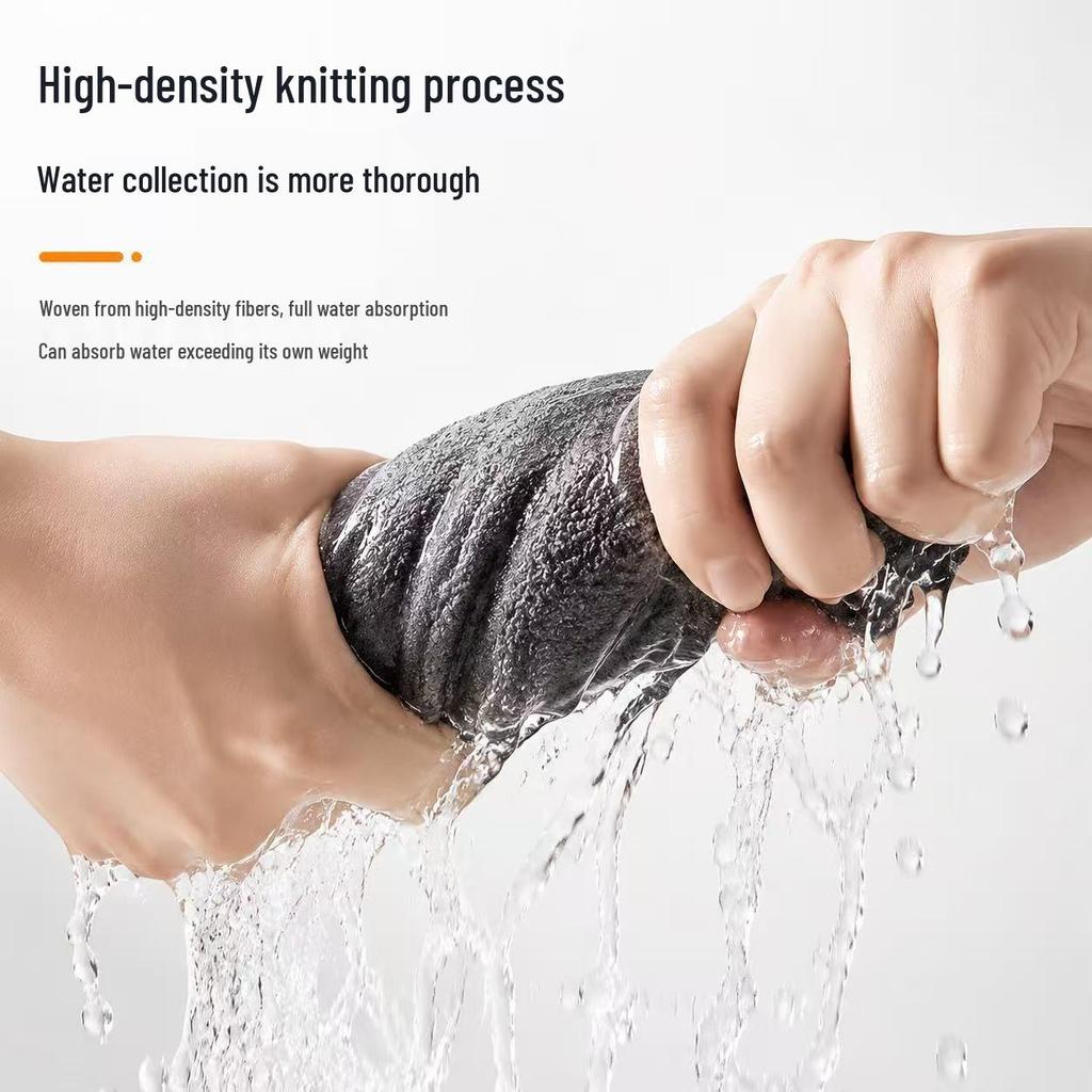 Magic Cloth: Thickened Lint-Free Glass & Mirror Wiping Cloth - Streak-Free, Watermark-Free, Highly Absorbent for Home Use