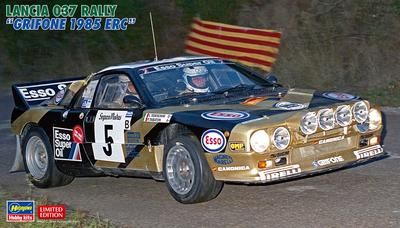 Hasegawa Lancia 037 Rally Grifone 1985 ERC Plastikmodell 20485 1/24