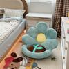 Flower Petal Seat Cushion Plush Car Pillow With Pp Cotton For Home And Office Use