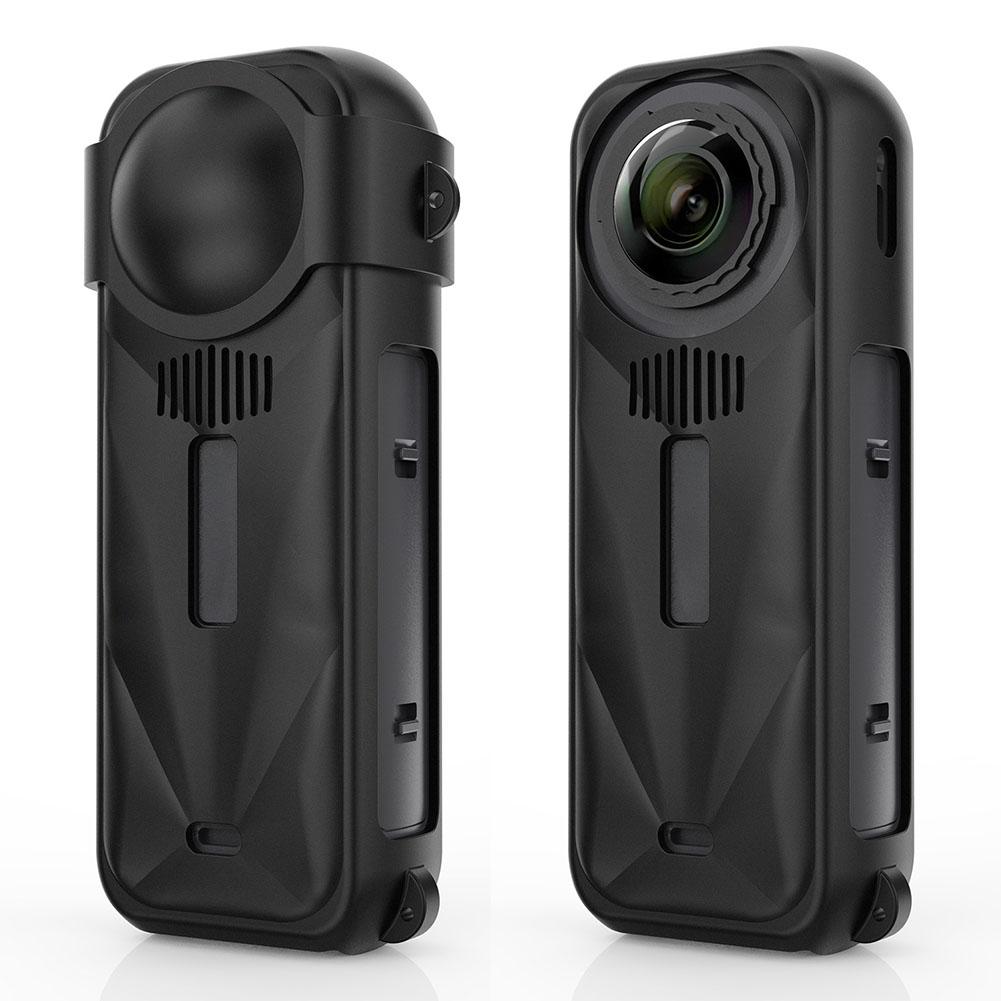 For Insta360 X5 2-IN-1 Silicone Case Lens Cap Lens Camera For Insta360 Cover Accessories Case P C6P5