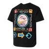 Nike Lauf-Workout Weich Bequem Atmungsaktiv Kurzarm T-Shirt Herren Tops Schwarz HJ0763-010