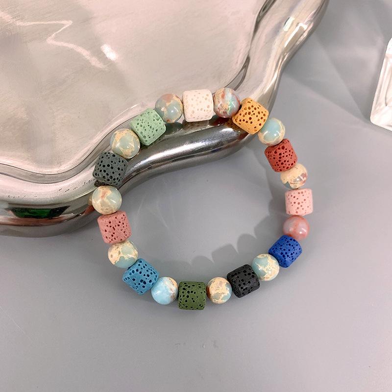 

JYL TS Bracelet Women s Cross Woven Design Fosters Faith & Elegance ZJ12443 тёмно-рыжий