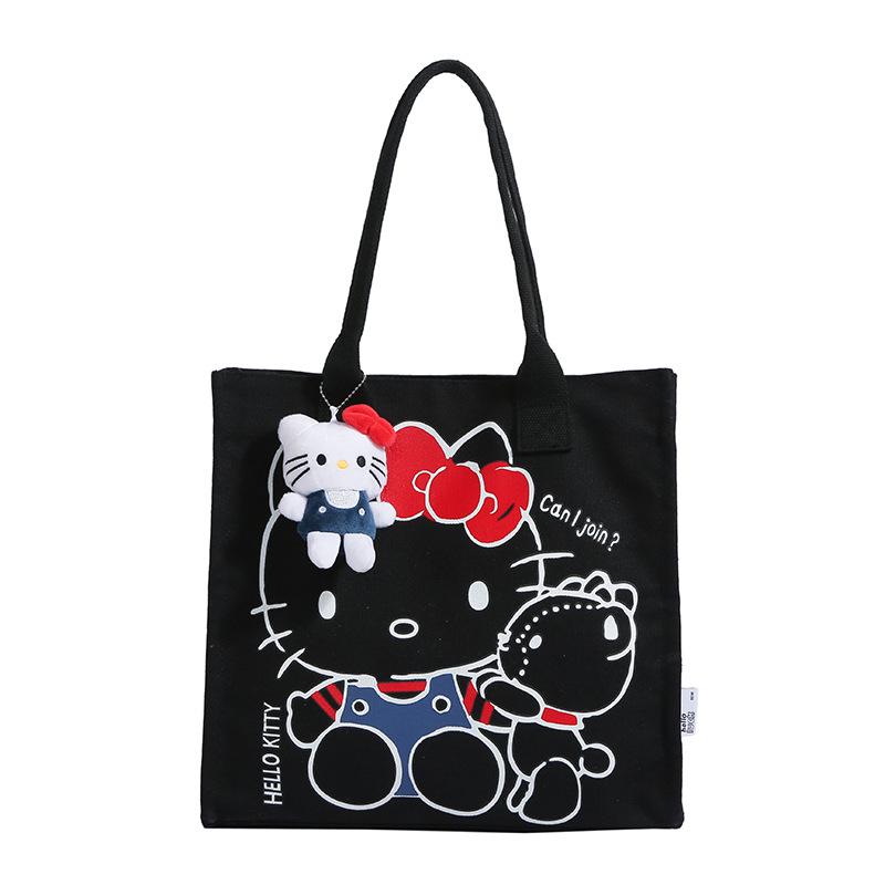 Student Tutoring Canvas Tote Bag - 2025 New Women's Large-Capacity Shoulder Bag for Commute & Versatile Use.
