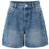 Shorts in Denim a Vita Alta da Donna Giovanni Valentino