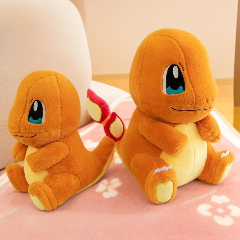 20-60Cm Kawaii Orange Charmander Pokémon Plush Toys Soft Dolls Cartoon Stuffed Anime Pillow Girls Boys Room Decor Birthday Gifts
