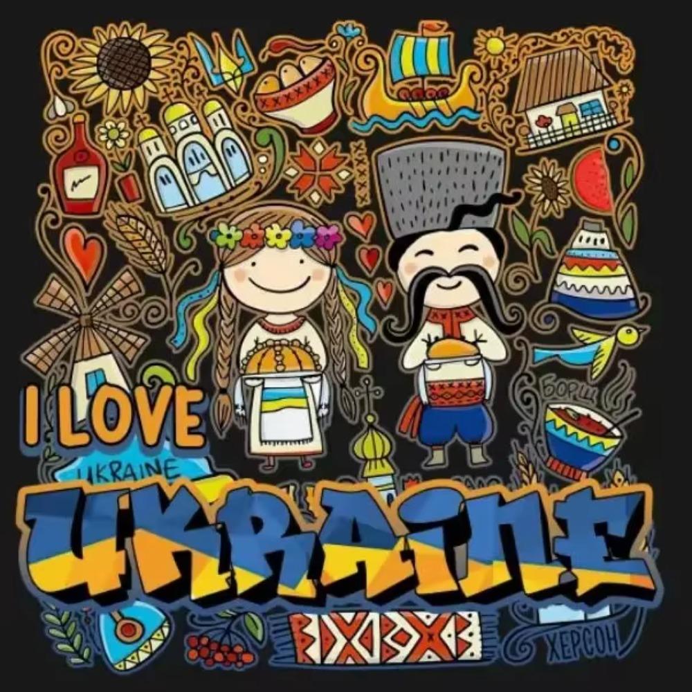 National Characteristics Doodle T Shirt. High Quality Cotton, Breathable Top, Loose Casual T-shirt S-3XL