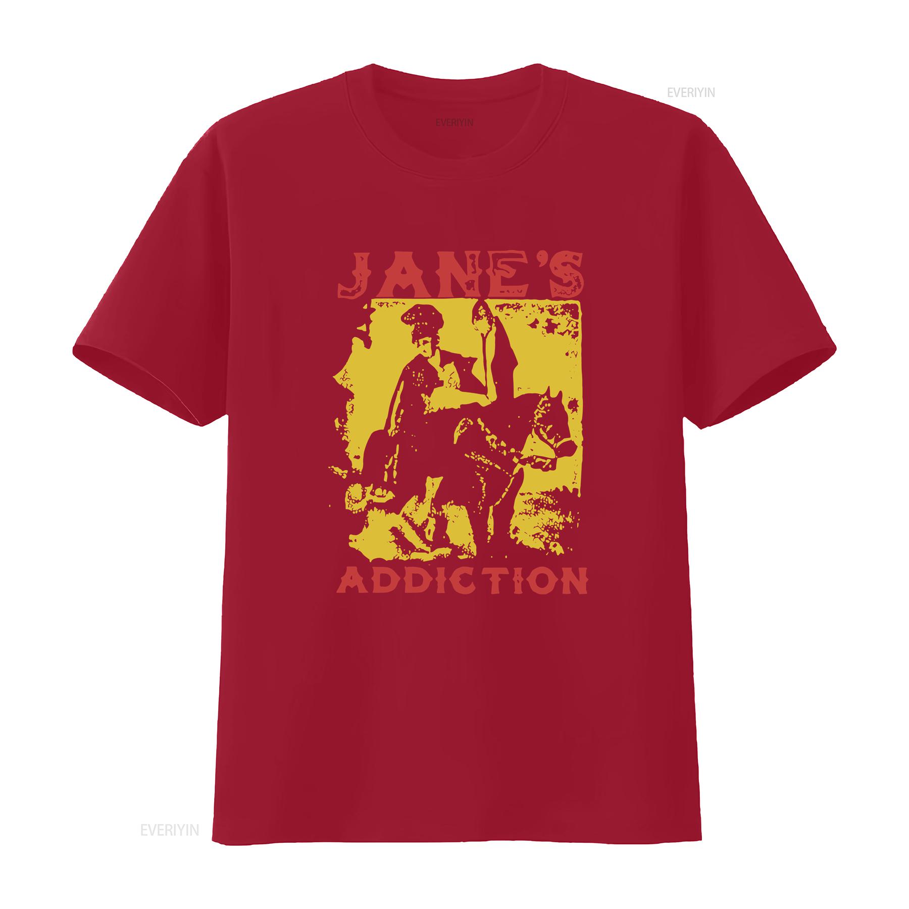 

JaneS Addiction Roman Horse T Shirt Music S 5Xl vintage Washed Comfortable Top For Everyday Wear Versatile fashion Soft homme S