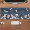 Japanese Style Desktop Mat XXL Large Office Keyboard Mouse Mat Art Mouse Pad Carpets Rugs Mouse Gamer Mousepad for Laptop