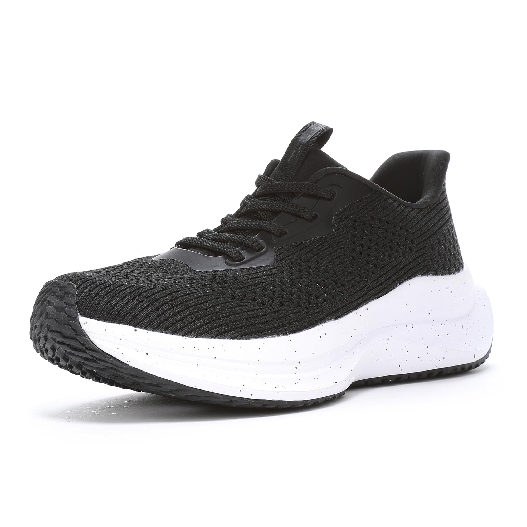 Moonstar Synergy Thick Shock High SNGY 3E Cushion, Lightweight, Soft, Cushioned, Sole, Absorption, Breathability, Wide, UV03, Black, 26.0 cm, чёрный