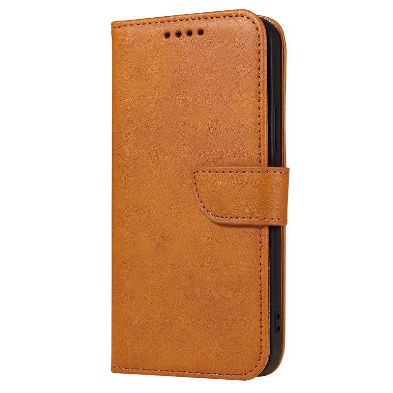 

New Personalized Leather Flip Case: Fit for Apple iPhone 5s, 11, 12, 14, 16 - Drop-Proof, Calfskin Design iPhone 16 Pro жёлтый
