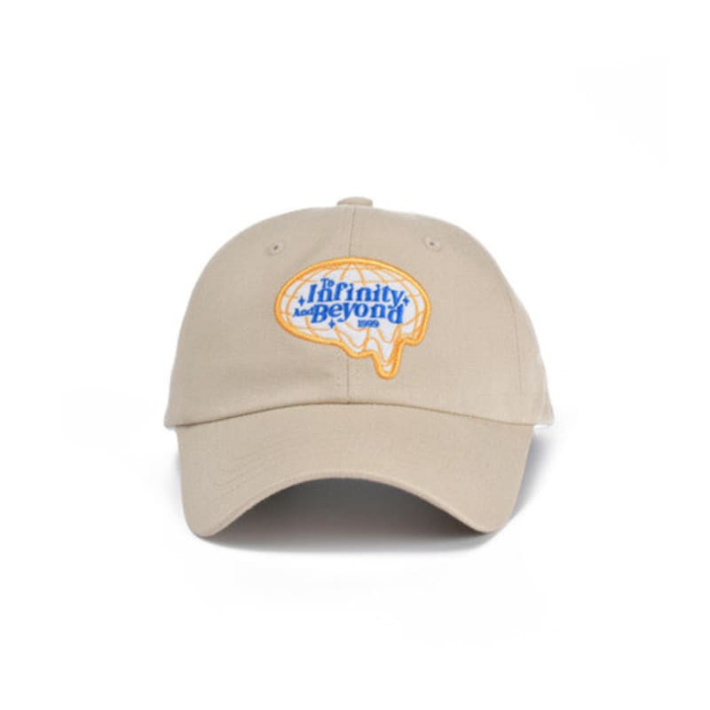 ILLEDIT INFINITY EMBLEM BALL CAP BEIGE