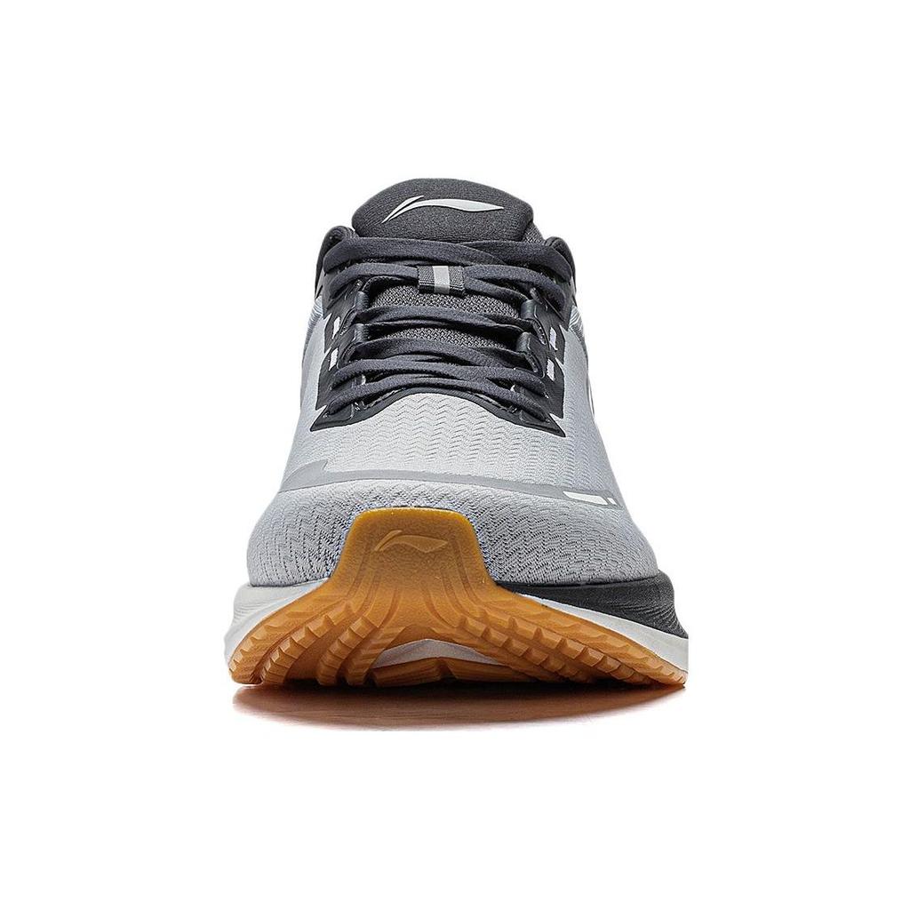 Li Ning MINE V2 Cushioning Slip Resistant Abrasion Resistant Low Top Casual Running Shoes Men's Brick Gray ARST053-5