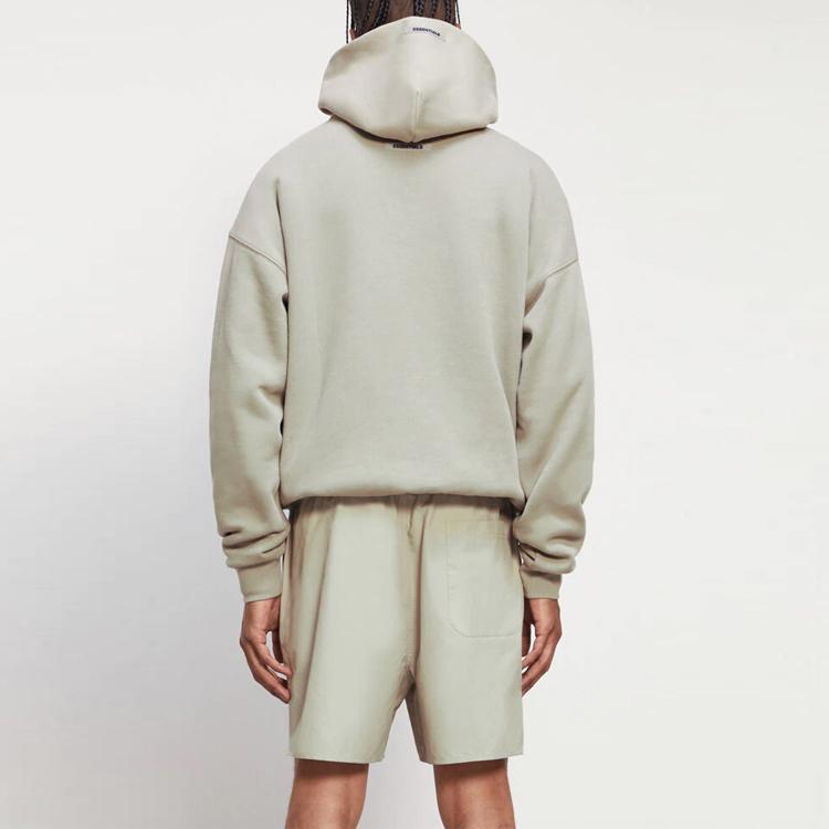 Fear of God Essentials FW20 Mock Neck Fleece Sweatshirt Men Sweatshirt Moss FOG-FW20-296