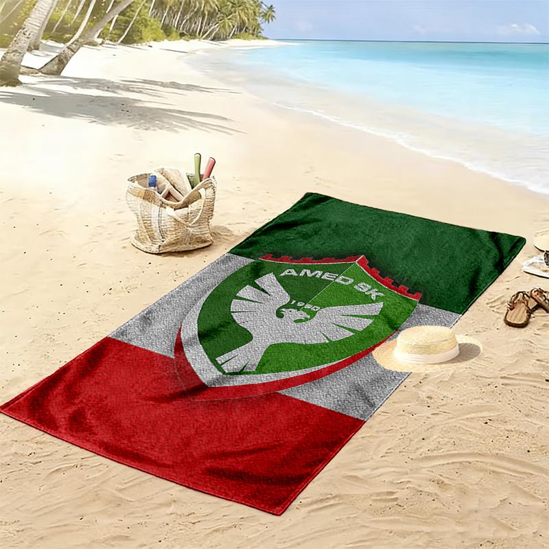 Amedspor Print Beach Towel Large Soft Quick Dry Towel For Beach Camping Swimming