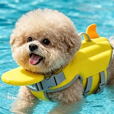 Summer Dog Clothes Small And Medium-Sized Dog Life Jackets High Buoyancy Swimming Suits Beach Swimming Pools Summer Outdoor
