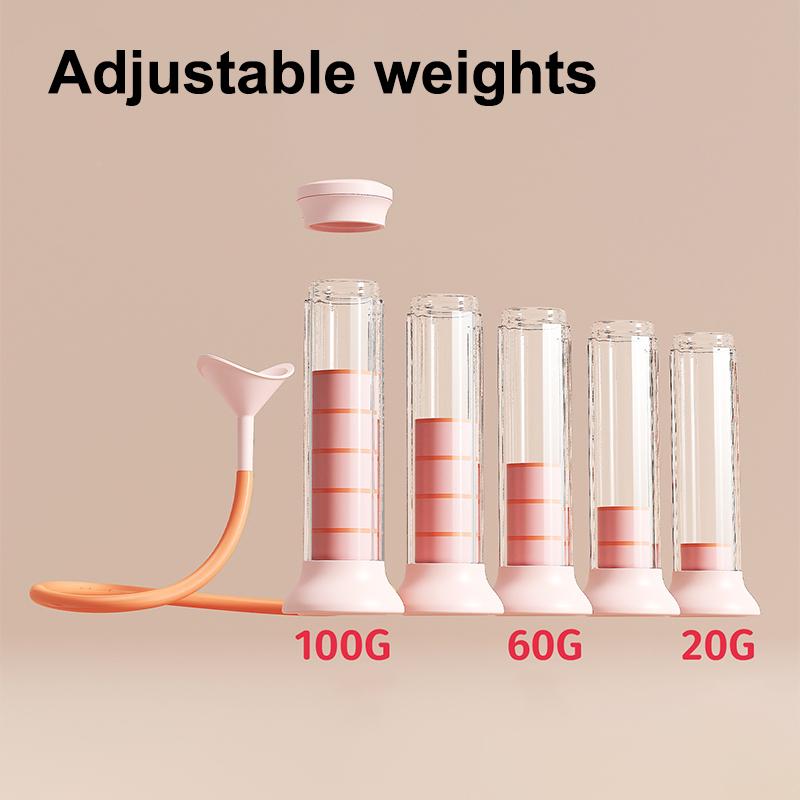 Adjustable Diaphragm Breathing Dumbbell Trainer With Counter Abdominal Muscle Trainer Deep Breathing Exercise Lung Capacity