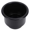 Cup Drink Holder Insert with Drain Waterproofing Plastic Recessed Boat Drink Holder for RV Truck