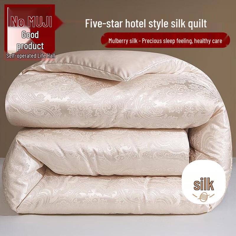 Skin-friendly Class A Satin Jacquard Winter Quilt