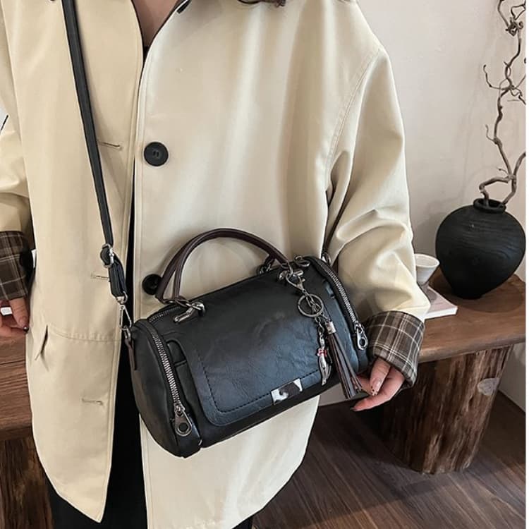 New Women's Vintage Pillow Bag One Shoulder Crossbody Bag