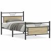 VidaXL Bed Frames Without Mattress Sonoma Oak 100x200 Cm 4106805
