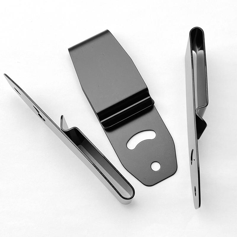 1 Stück Edelstahl-Holsterclips KYDEX-Scheide-Taillenclip Zubehör Messerscheiden-Rückenclip Scheide Tragetaschenclip