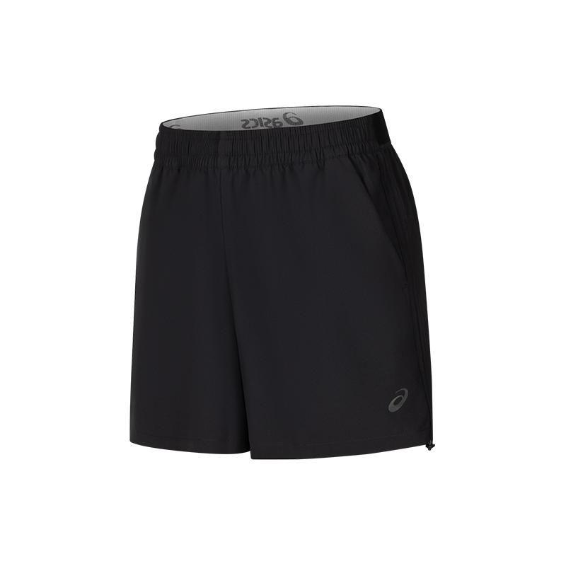 Asics Mid-Waist Comfortable Moisture-Wicking Sports Casual Shorts Women Bottoms Black 2012D052-001
