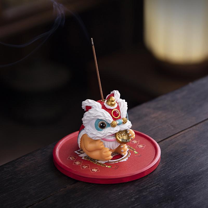 

Creative Lion Incense Holder - Personalized High-End Business Gift & Event Souvenir