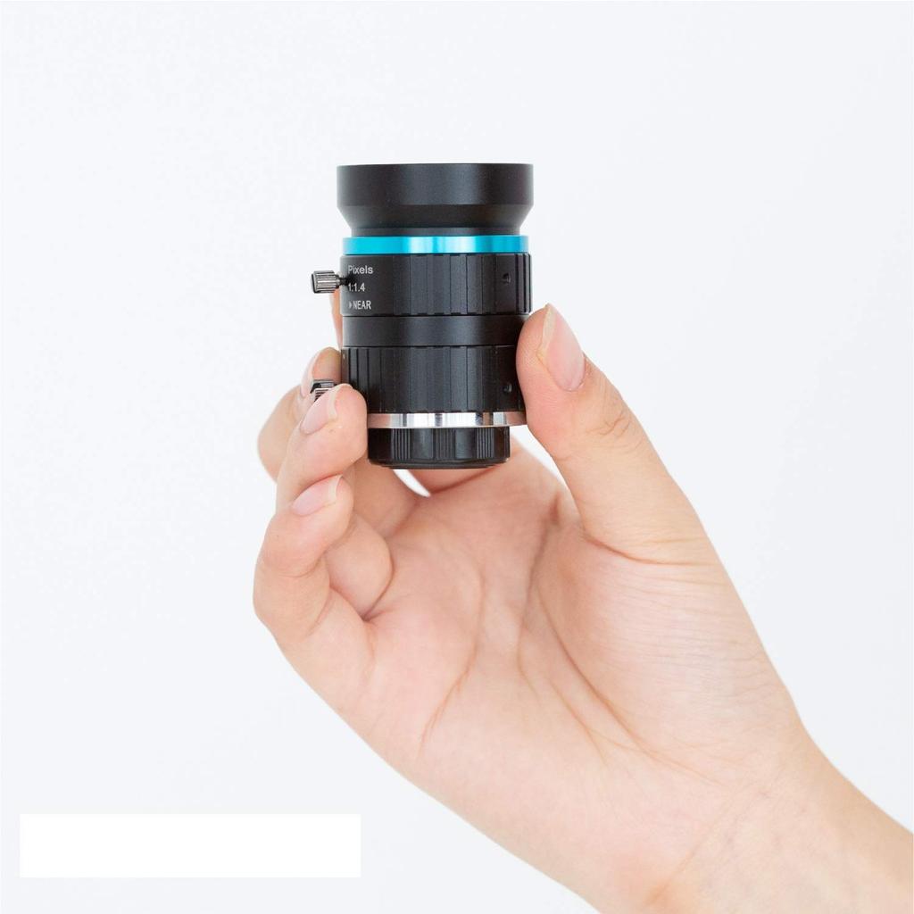 Arducam C-Mount Lens 12MP IMX477 Raspberry Pi HQ Camera 16mm Focal Length C-CS Adapter Manual Focus Aperture Adjustment