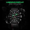 Watch with Date Waterproof Quartz Stylish and Simple Suitable for Casual and Leather Ranking Brand Men's Stopwatch, Display, Movement, Design, Wear,