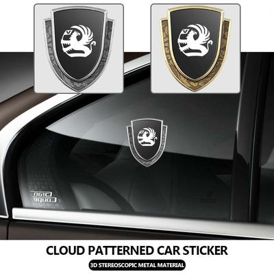 3D Auto Samolepky Kovové Logo Znak Samolepka Obtisk Styling Auta Pro Vauxhall Corsa Astra Mokka Grandland Crossland Combo Life