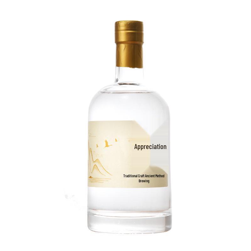 High-Grade Sealed Glass Wine Bottle for Baijiu Soaking and Long-Term Storage