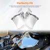 Motorcycle Accessory 1 Pair Heat Deflector Shields ABS Plastic Chrome Fit For Harley Softail Heritage Classic FLHC 2018-2026
