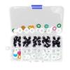 Eyes for Crochet Animals Glitter Plush Toy Eyes Round Safety Eyes Animal Doll Making Supplies Domed Button Eyes with Washers