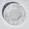 Retro Geometric Shape Quicksand Brick DIY Shake Acrylic Quicksand Blank Plate Quicksand Plate Acrylic Material Easy Use